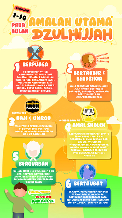 Islamic Infographic✨ graphic design