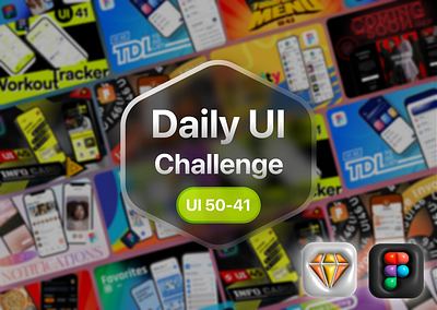 Daily UI Challenge | UI 50-41 app daily dailyui dark mode design figma icon illustration mobile page phone sketch ui ui design uiux user experience user interface ux ux design website