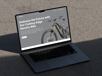 UrbanVelo - Electric Bike Landing Page bicycle shop bike shopping e bike ebike ecommerce electric bike landing page product product page ui ux web design website