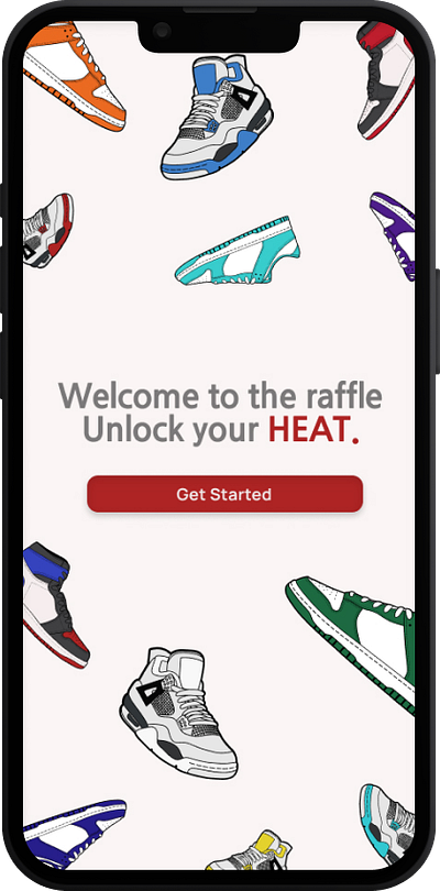 Unlock the HEAT dailyui onboarding sign up sign up form sign up page signup signup page ui