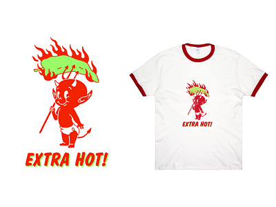 Hot Sauce T-Shirt graphic design illustration t shirt