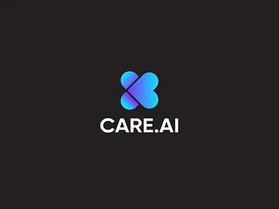 medical ai platform logo design 3d ai branding icon logo motion graphics