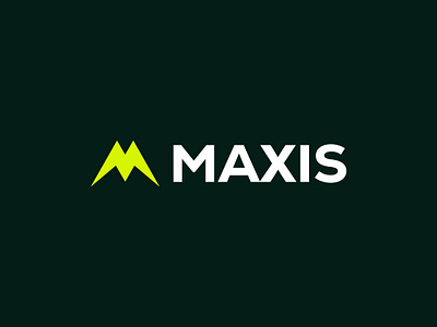 Maxis Logomark brand identity letter m logo logo design logomark m m logo startup design