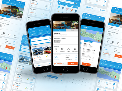 Development of Two Route Connection Feature for Booking Bus Tran appdesign mobile mobileappsdesign transportationuidesign uidesign uiux uiuxdesign