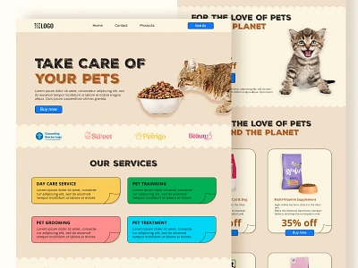 Pet Shop Email Newsletter Template abdulhsaimon email email design email marketing email template marketing petfood petshop petshop email ui web design webdesign