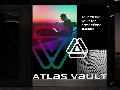 Virtual Vault for Professional Success ad advert app branding cloud computing data design digital file logo saas secure share solution transfer ui ui design uiux ux