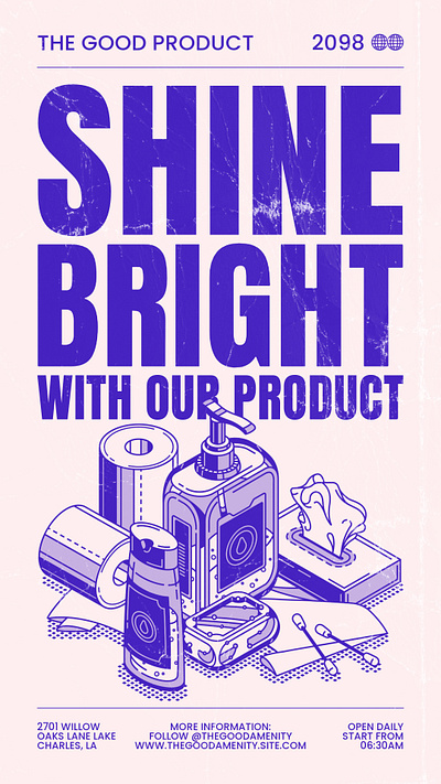 Beauty Product Poster Design