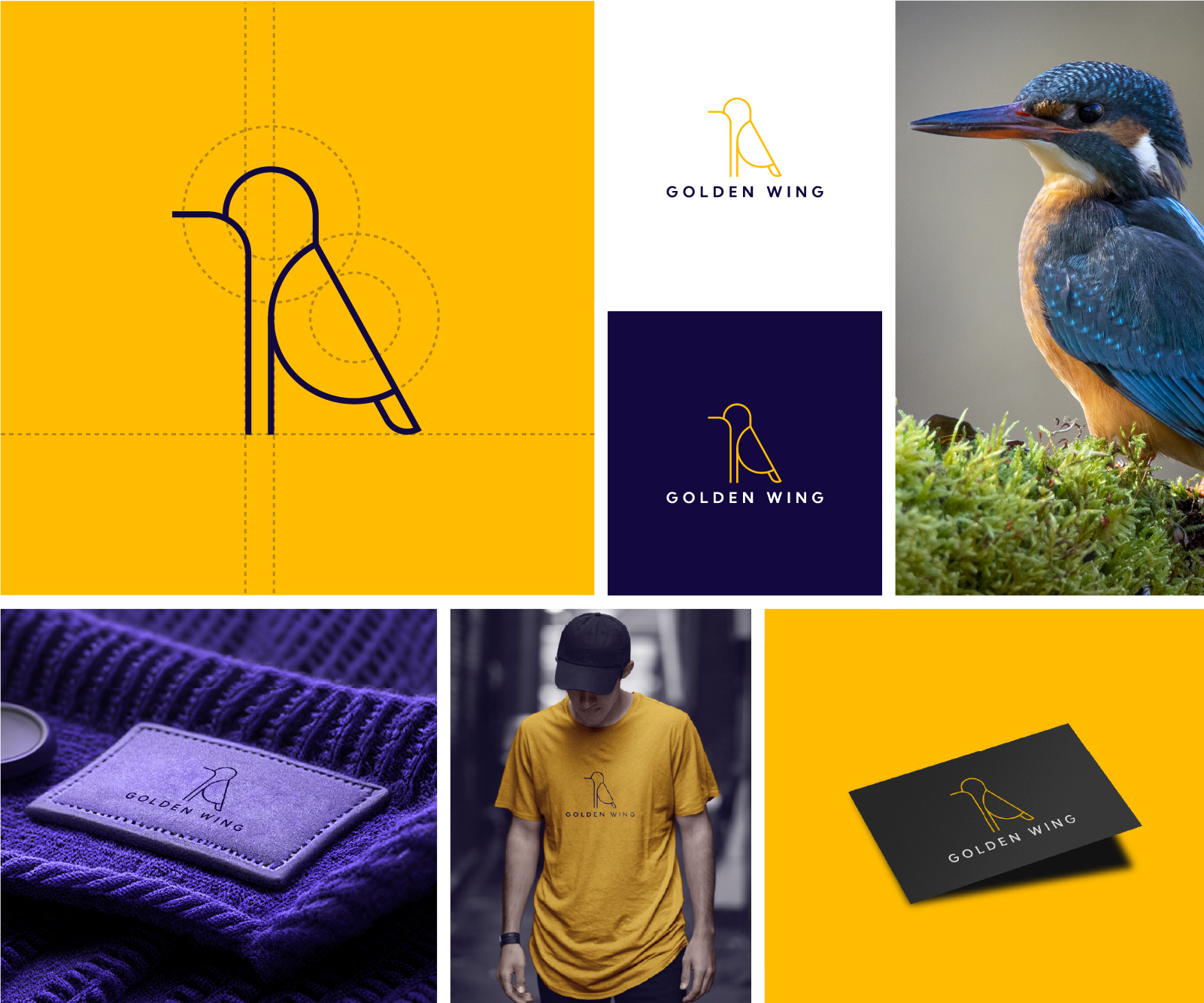 Example of Minimal Line Art Logo Design 