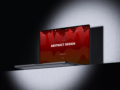 PARALLAX EXAMPLE abstract dark dark red example parallax ui web