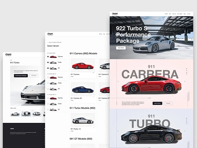 Champion Motorsports - Porsche Autparts Website branding cars website graphic design porsche porsche website sports car website ui uiux web design web developer website development