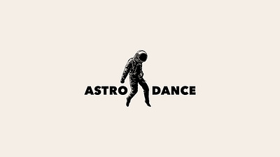 Astro Dance astro astronaut branding cosmodrome art cosmos creative dance design graphic design illustration logo logofolio malina cosmica modern nasa portfolio space spaceman star vector