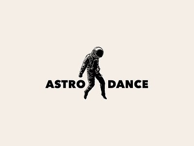 Astro Dance astro astronaut branding cosmodrome art cosmos creative dance design graphic design illustration logo logofolio malina cosmica modern nasa portfolio space spaceman star vector