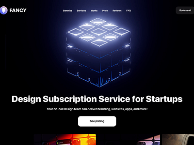 Fancy.Design animation Landing web design & mobile app design 3d animation app design branding crypto finance fintech landing landing page landingpage mobile mobile app mobile app design product design web web design web site web3 website