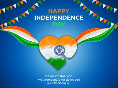 🇮🇳 Happy 78th Independence Day, India! 🇮🇳 branding free icons illustration independence day india