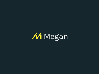 Megan logotype brand branding graphic design icon illustration logo typography vector