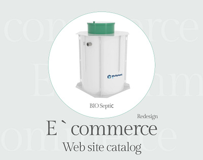 Website catalog for Bioseptic manufacturer branding design figma site website