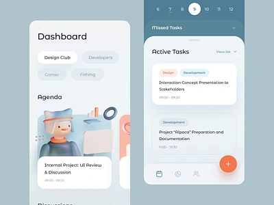 Sayki - To-Do List App UI Motion Exploration 3d after effects animation app calendar clean design illustration interaction management motion principle prototype responsive scroll task ui ui motion ux widget