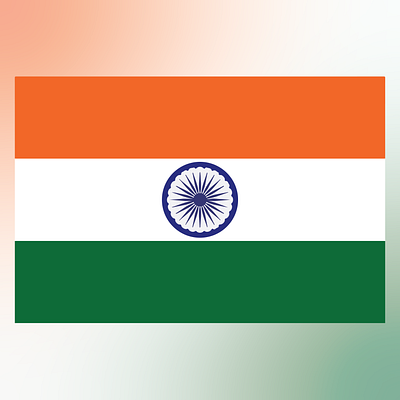 Pride of India - National Flag by Aravind Reddy Tarugu aravind ashoka chakra flag of india green india flag indian heritage jai hind patriotic art proud indian reddy saffron tarugu tricolor unity in diversity vande mataram white