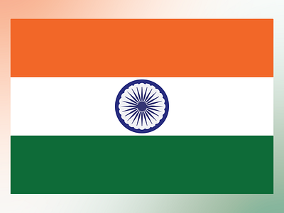 Pride of India - National Flag by Aravind Reddy Tarugu aravind ashoka chakra flag of india green india flag indian heritage jai hind patriotic art proud indian reddy saffron tarugu tricolor unity in diversity vande mataram white