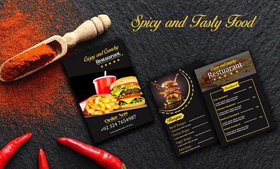 Design a trifold Food Flyer For Your Restaurant arts craft book cover design brand style guide fashsion design font design hand lettering illustration image editing mockup lettering logo design logo design minimalist logo pattern design photo manipulation poster design shopify development social media post social sciences tutorials transcription typography design vector tracing