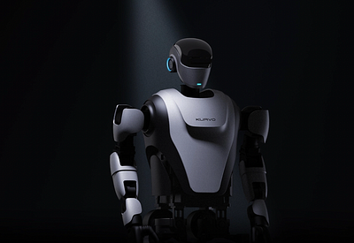 High dynamic robot design humanoid product render robot 3d