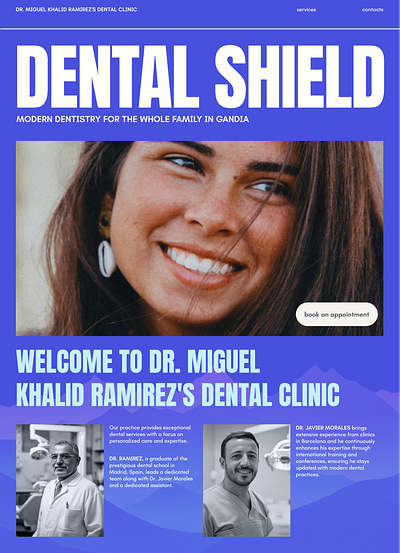 Website Design for a Dental Clinic