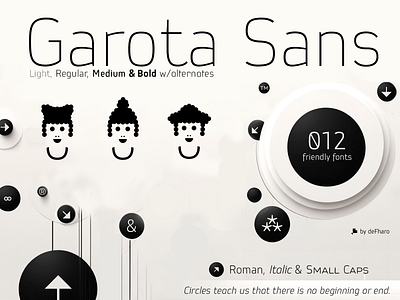 Garota Sans Font Family sophistication