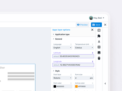 FlowR - Slide Creation cms product signage ui ux web webapp