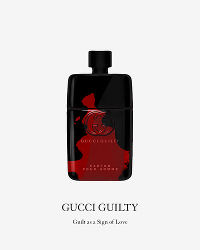 INTRODUCING GUCCI GUILTY animation branding graphic design motion graphic motion graphics poster poster design