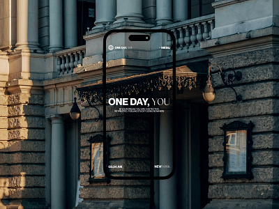 One Day, You® 3d animation app graphic design landing page logo mobile motion graphics ui user interface ux webdesign