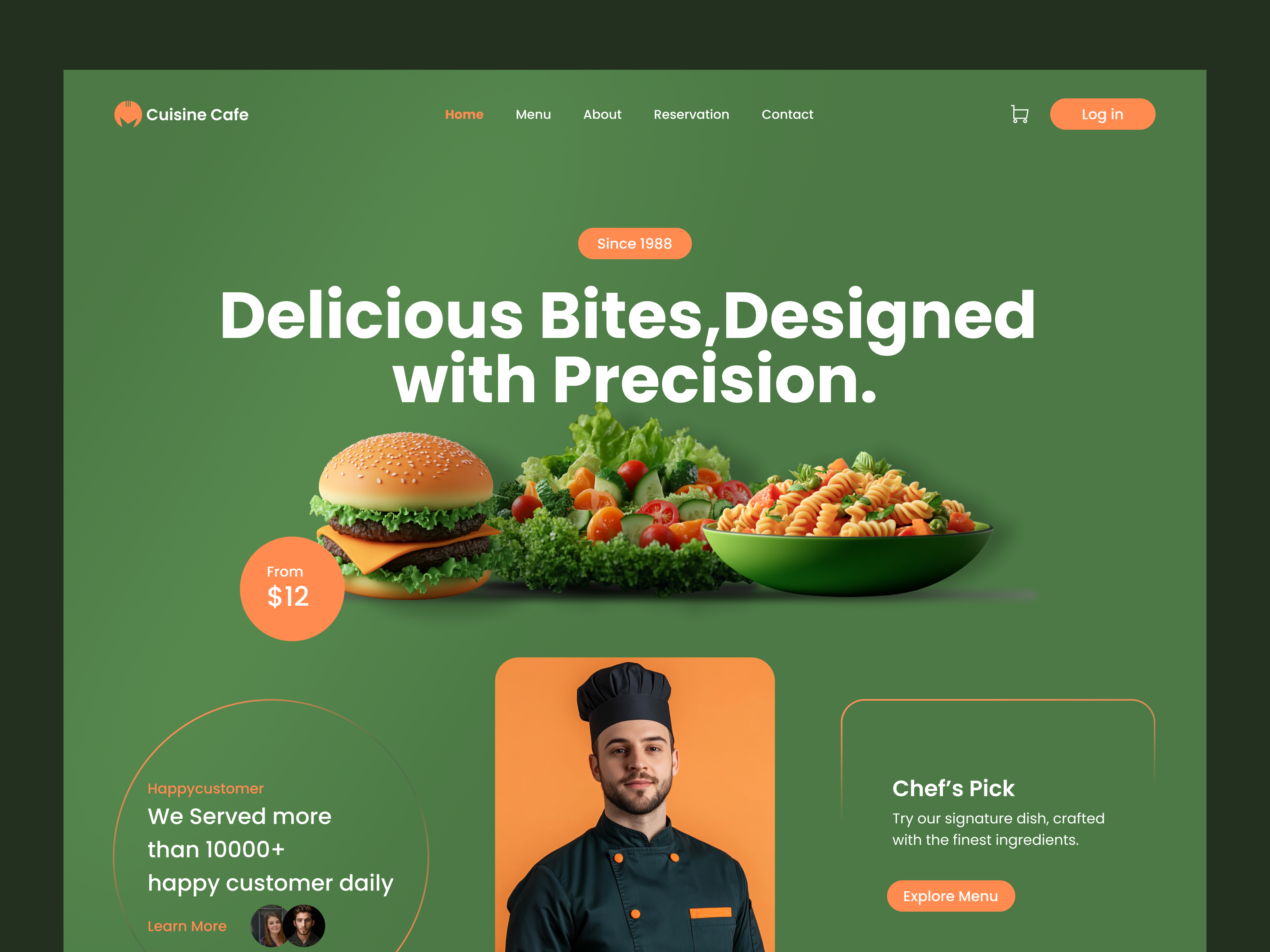 Example of Custom Website Design (10 Pages)