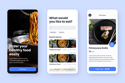 Food Business App UI Design app appdesign appuidesign design food foodapp ui uidesign ux