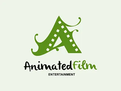 Animated Film Logo Design | Branding branding design graphic design illustration logo logo branding logo creator logo desiggn logo designer logo maker maestro vector