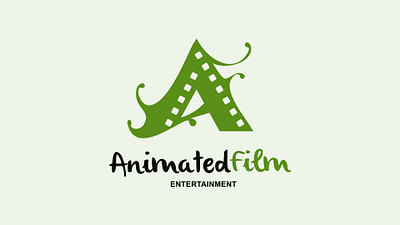 Animated Film Logo Design | Branding branding design graphic design illustration logo logo branding logo creator logo desiggn logo designer logo maker maestro vector