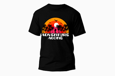 Adventurehiking tshirt adventure branding custom design facebook graphic design hiking illustration marketing motivationaltshirt nature tshirt typography vintage