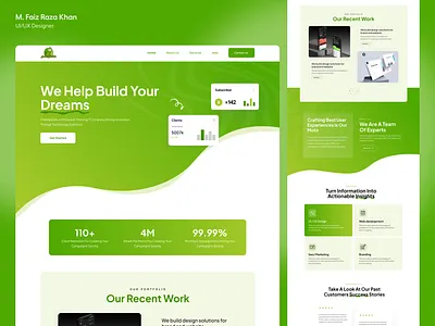 Software Agency Website agency website design landing page software ui ui design uiux design ux ux design web design web development