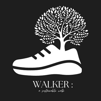 LOGO : Footwear (WALKER) footwear logo sustainable ui