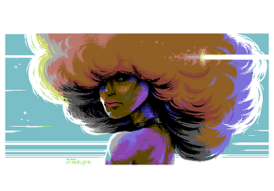 Swag! illustration pixelart retro