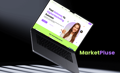 MarketPluse branding design digital marketing marketing marketing website ui ui design uiux user experience web design website design