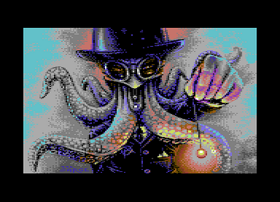 Oppression will Fall illustration pixelart retro