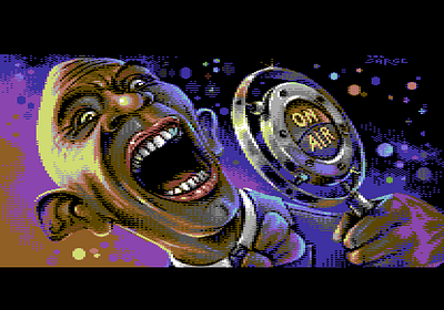 Sing illustration pixel art retro