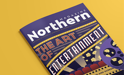 THE ART OF ENTERTAINMENT graphic design illustration lettering theater vector