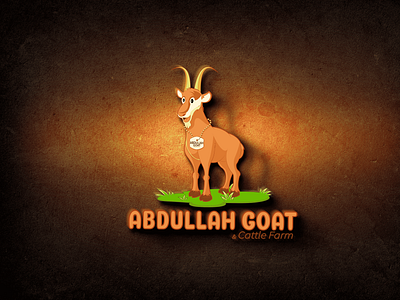 Abdullah Goat & Cattle Farm Logo Design | Logo Designer branding company logo design corporate logo design design goat logo design graphic design graphic designer graphic designing illustration logo logo creator logo designer logo maker