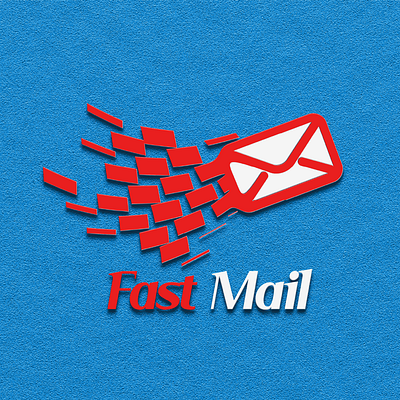 Fast Mail Logo Design | Graphic Designing branding company logo design design graphic design graphic designer illustration logo logo creator logo designer logo maker