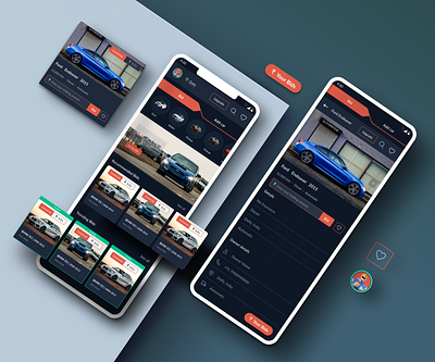 A Car Bidding App ui