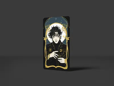 Tarot Card Design: The Fool branding design graphic design ill illustration typography