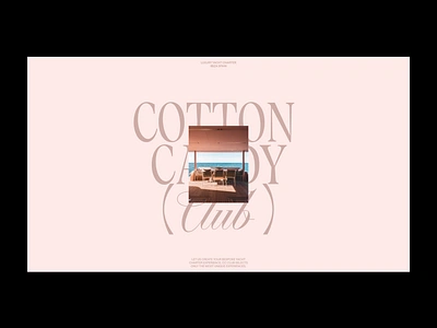 Cotton Candy №001 design typography ui web