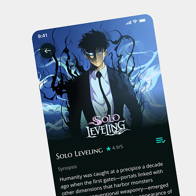 Anime streaming application anime app design figma movie uidesign