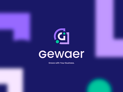 Gewaer Logo branding design graphic design logo saas ui ux vector