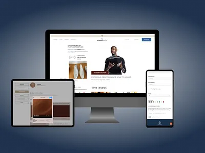 The Formation - Loyalty Platform app branding development ecommerce figma footwear formation luxury mobile nextjs platform program responsive shoes shopify store tfr ui ux website